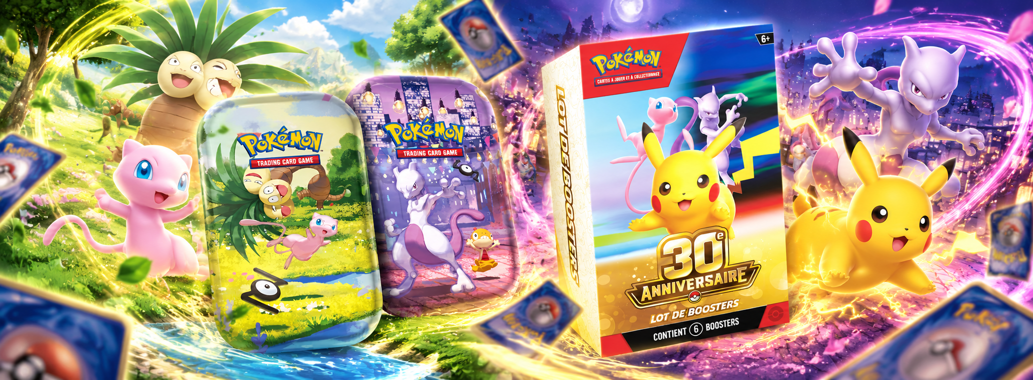 Collection 30e anniversaire PokeLand